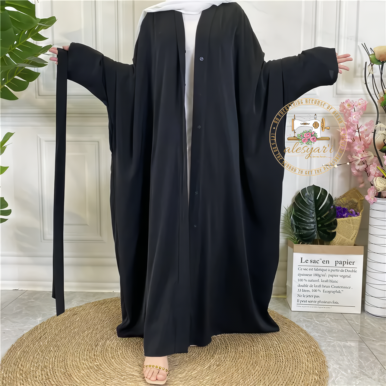 Alesyari Shop I Elevate Your Eid Mubarak Style with Long Maxi Dresses for Muslim Women during Ramadan and Islamic Occasions