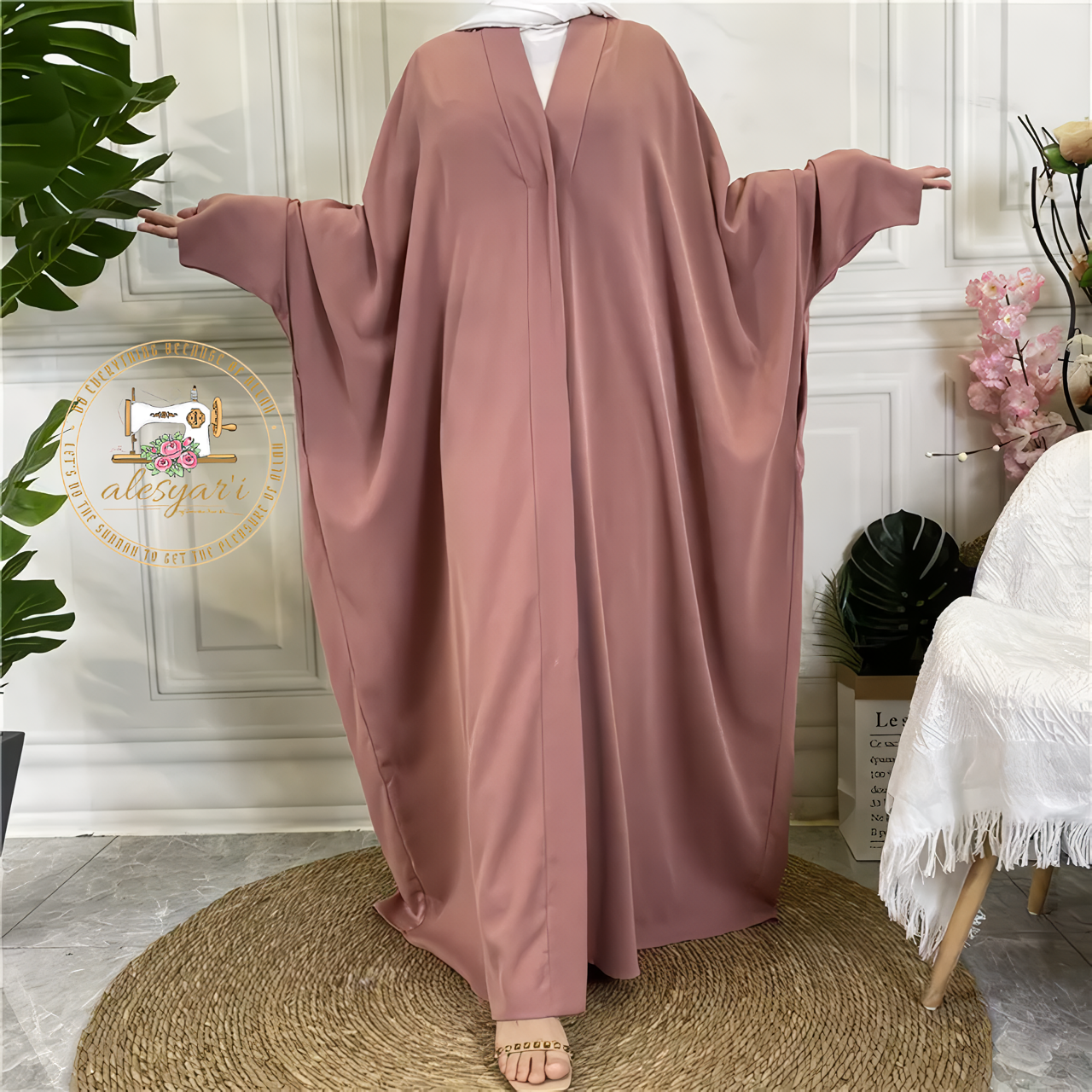 Alesyari Shop I Elevate Your Eid Mubarak Style with Long Maxi Dresses for Muslim Women during Ramadan and Islamic Occasions