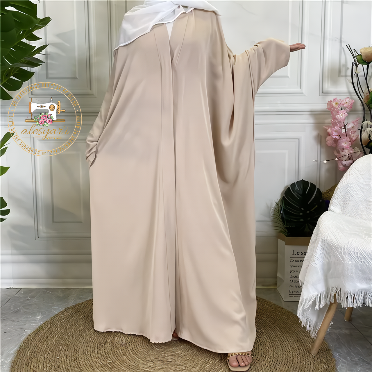 Alesyari Shop I Elevate Your Eid Mubarak Style with Long Maxi Dresses for Muslim Women during Ramadan and Islamic Occasions