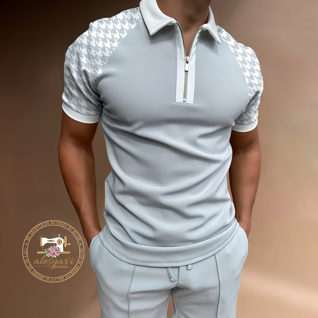 Alesyari Shop I The Latest in Men's Casual Summer Fashion with Short-Sleeved Lapel Polo Shirts