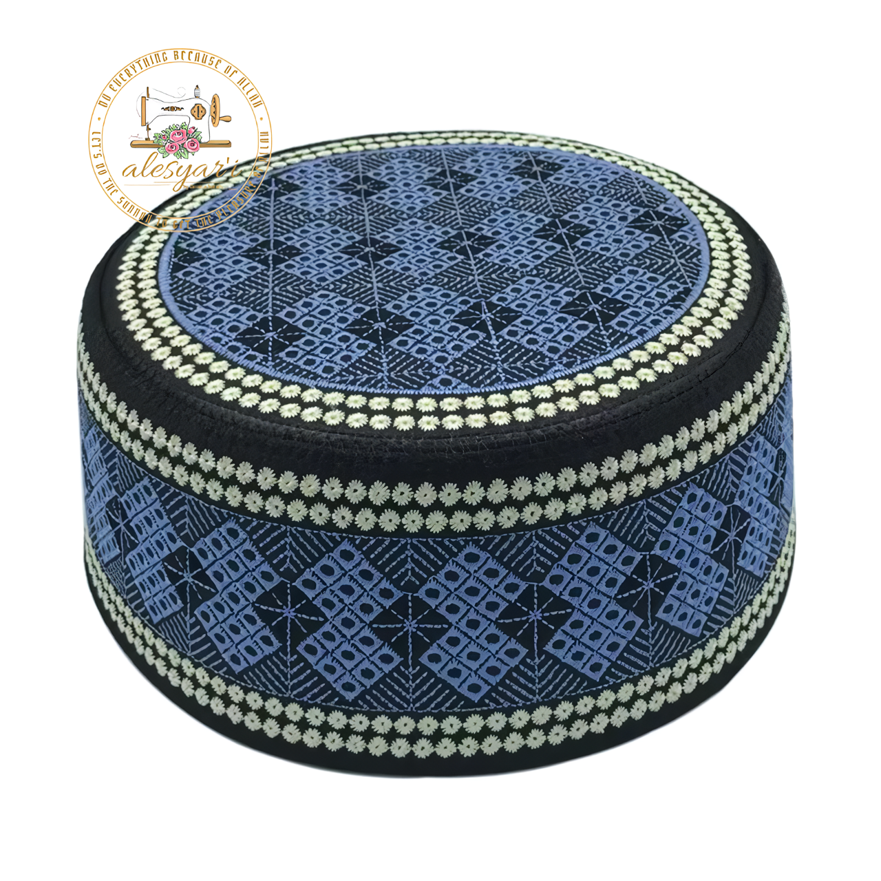 Alesyari Shop I Stylish Cotton Muslim Men's Prayer Hats - Elevate Your Spiritual Style with Our Islamic Collection