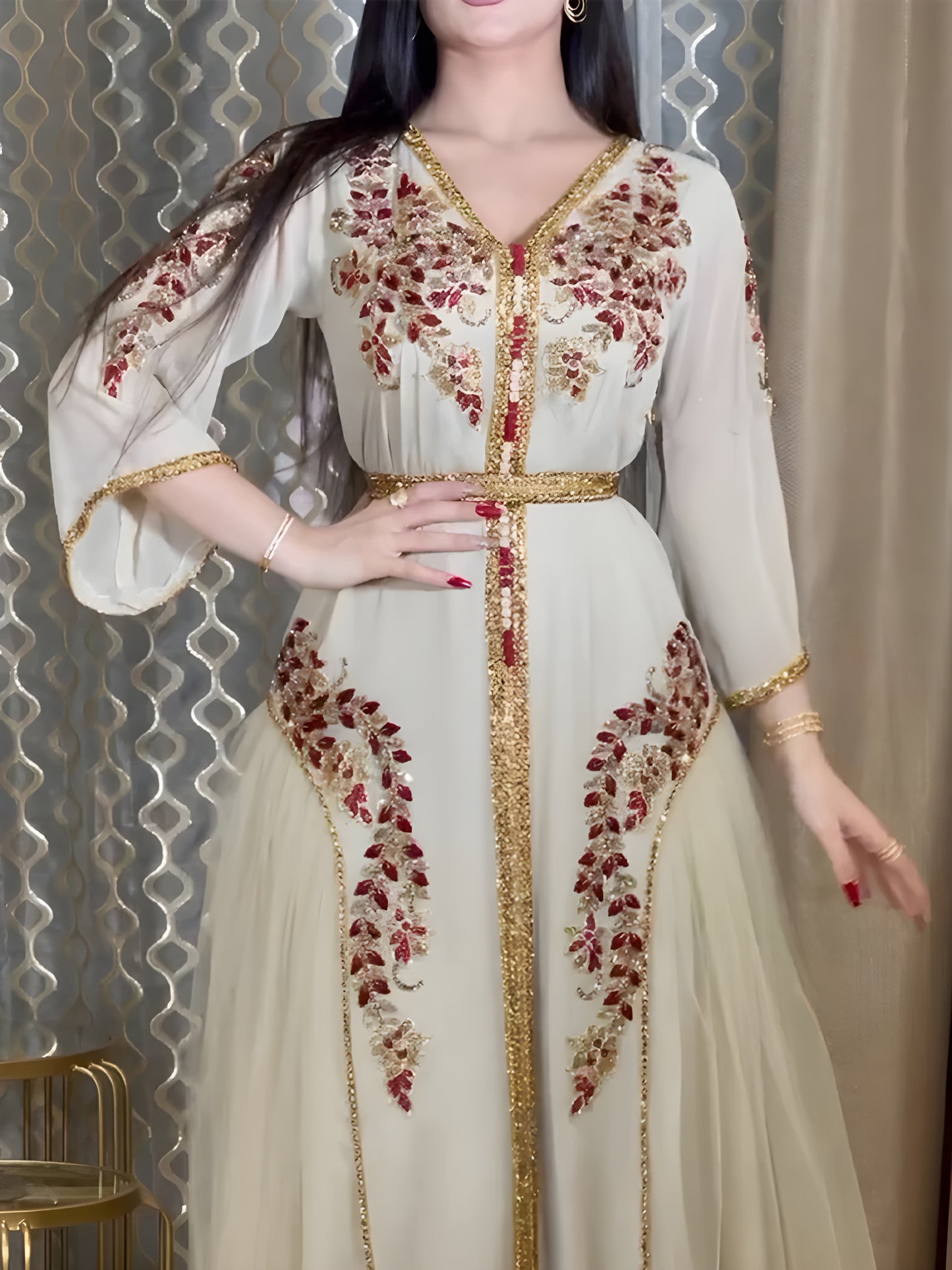 Alesyari Shop I Chic Abaya Dresses for Women – Perfect for Weddings, Parties, and Ramadan, blending Indian and Turkish Styles