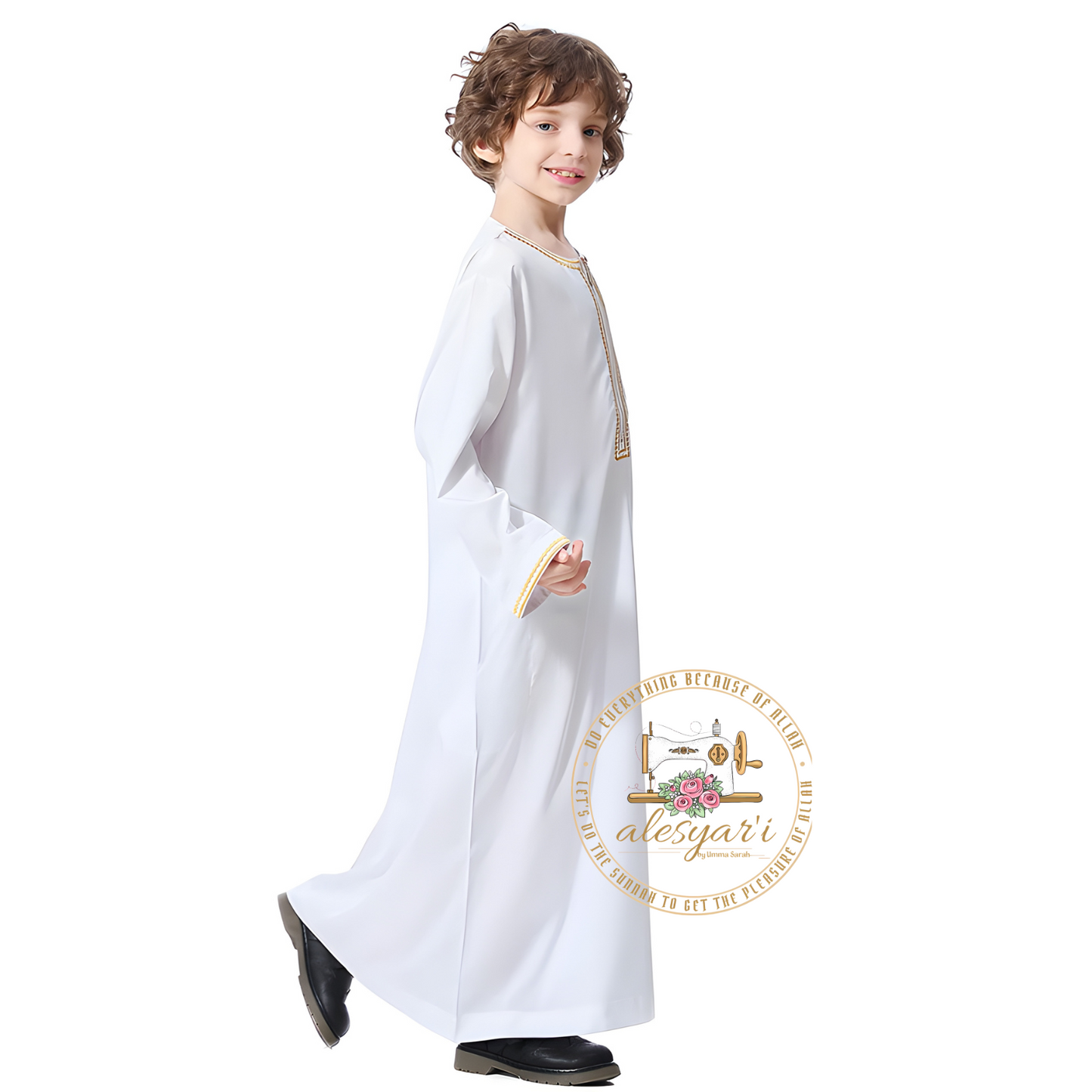 Alesyari Shop I Dubai Arab Muslim Kids Boys Clothes Abaya Caftan Robes Islamic Ramadan Clothing Oman Arabic Qatar Child Kaftans Costumes