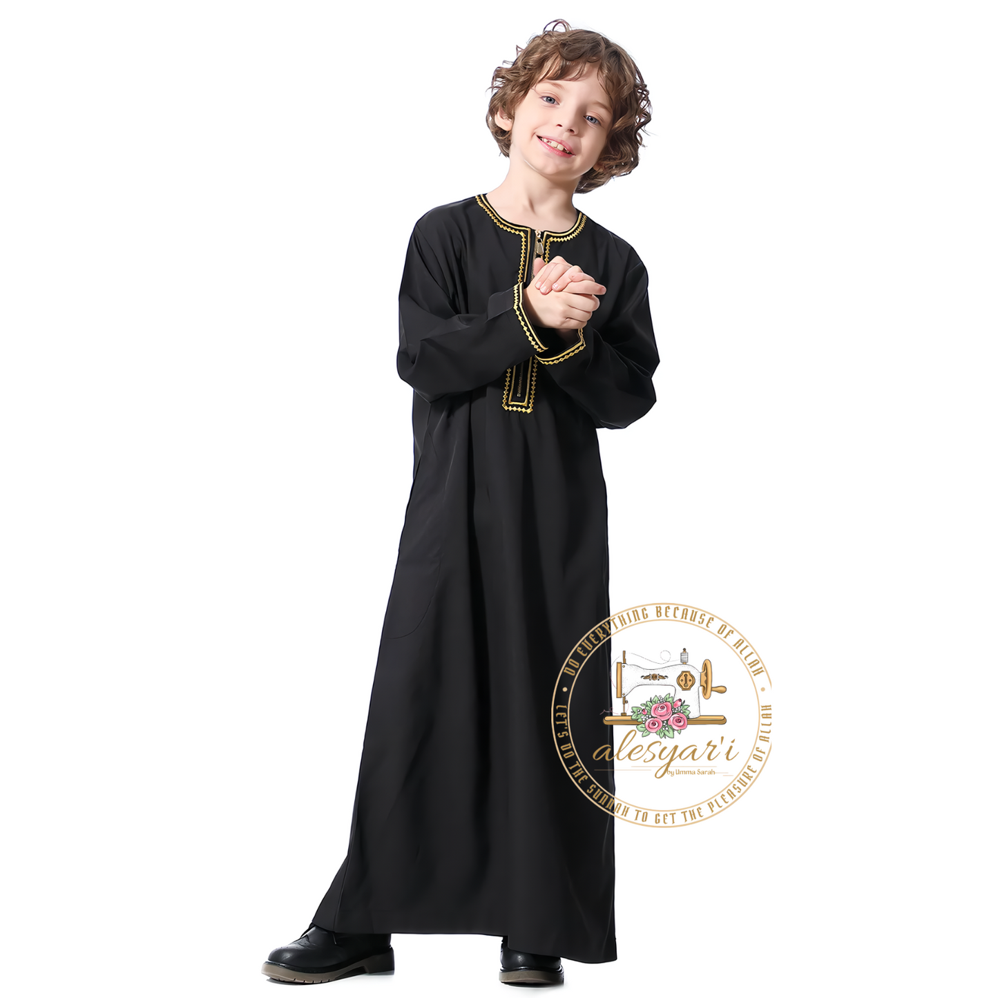 Alesyari Shop I Dubai Arab Muslim Kids Boys Clothes Abaya Caftan Robes Islamic Ramadan Clothing Oman Arabic Qatar Child Kaftans Costumes