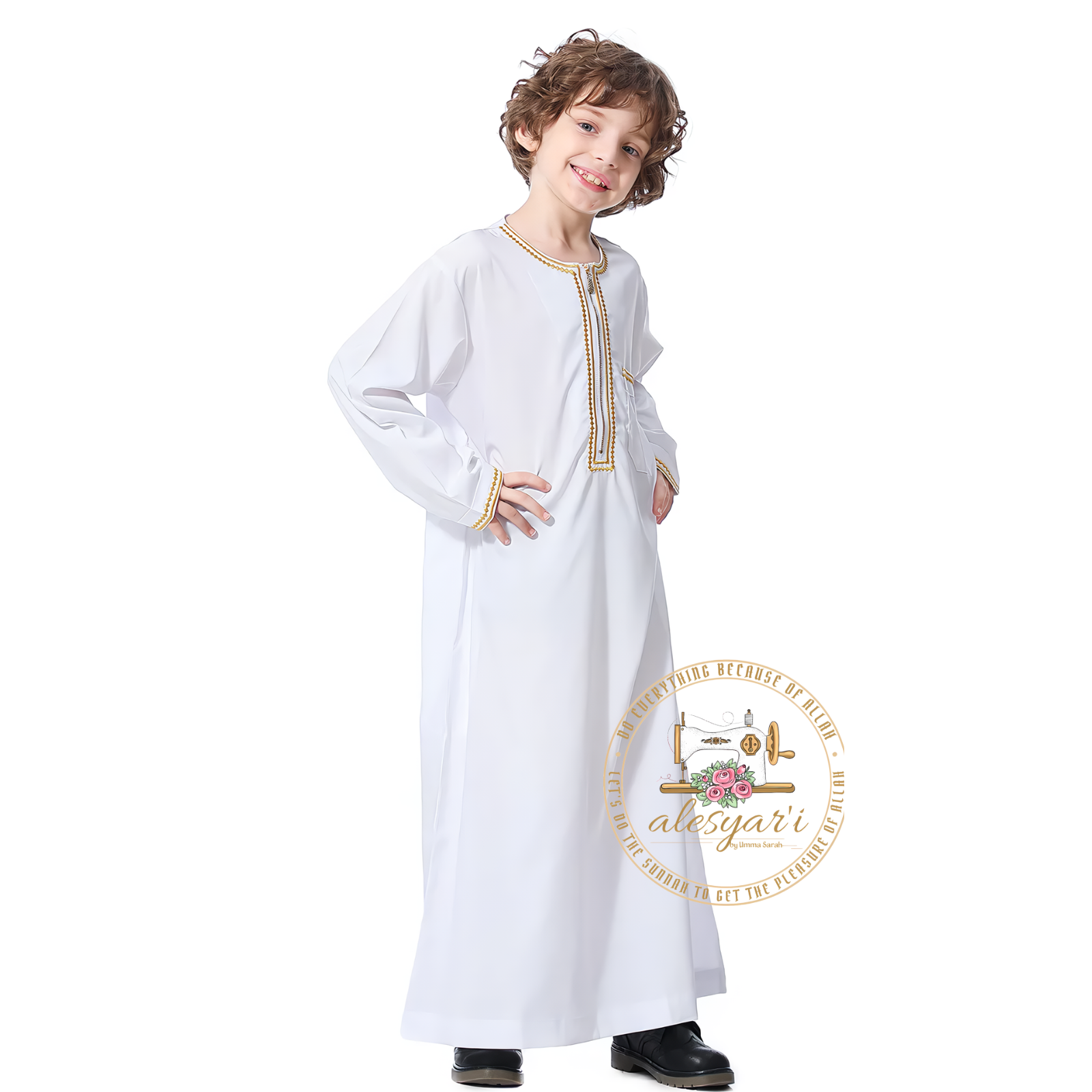 Alesyari Shop I Dubai Arab Muslim Kids Boys Clothes Abaya Caftan Robes Islamic Ramadan Clothing Oman Arabic Qatar Child Kaftans Costumes