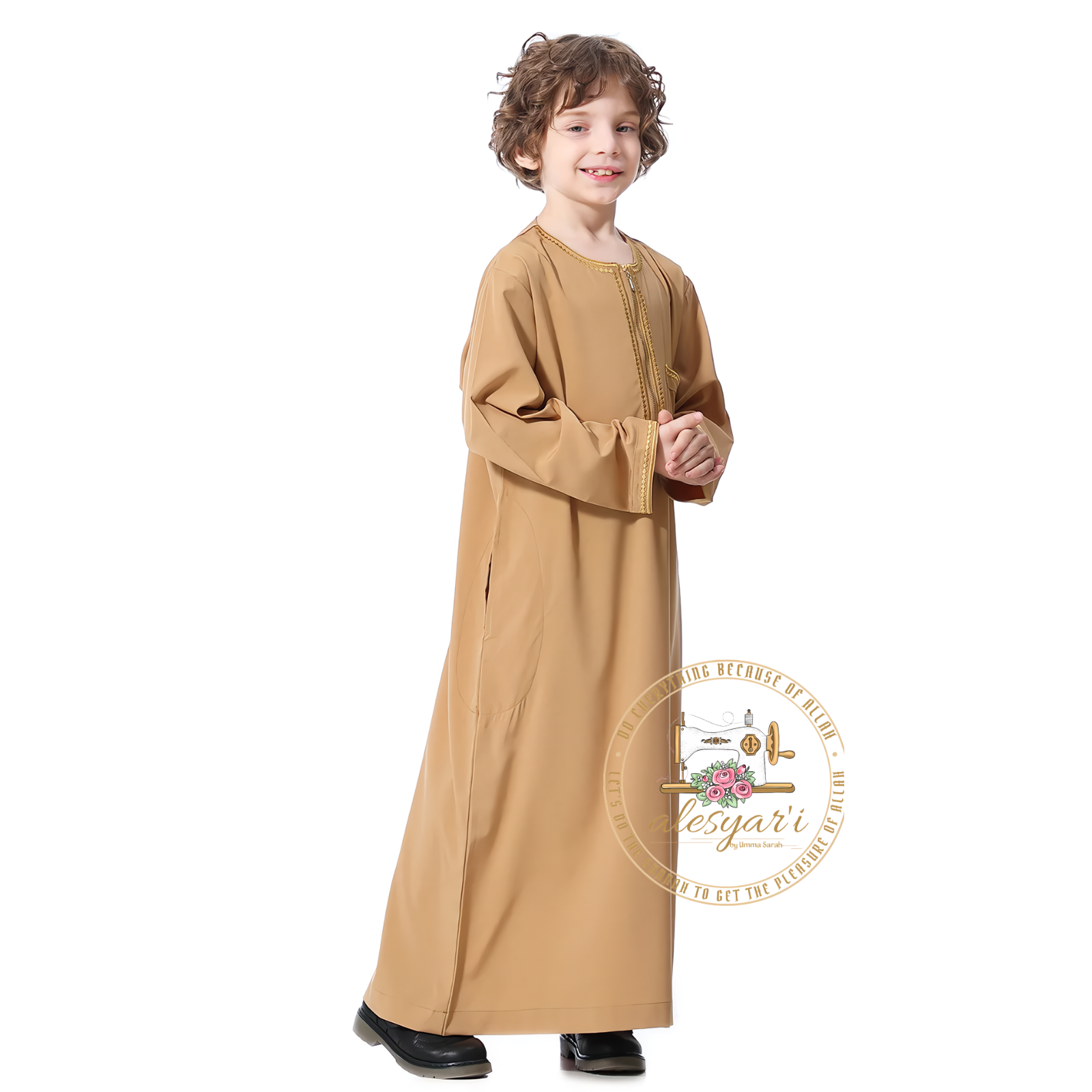 Alesyari Shop I Dubai Arab Muslim Kids Boys Clothes Abaya Caftan Robes Islamic Ramadan Clothing Oman Arabic Qatar Child Kaftans Costumes