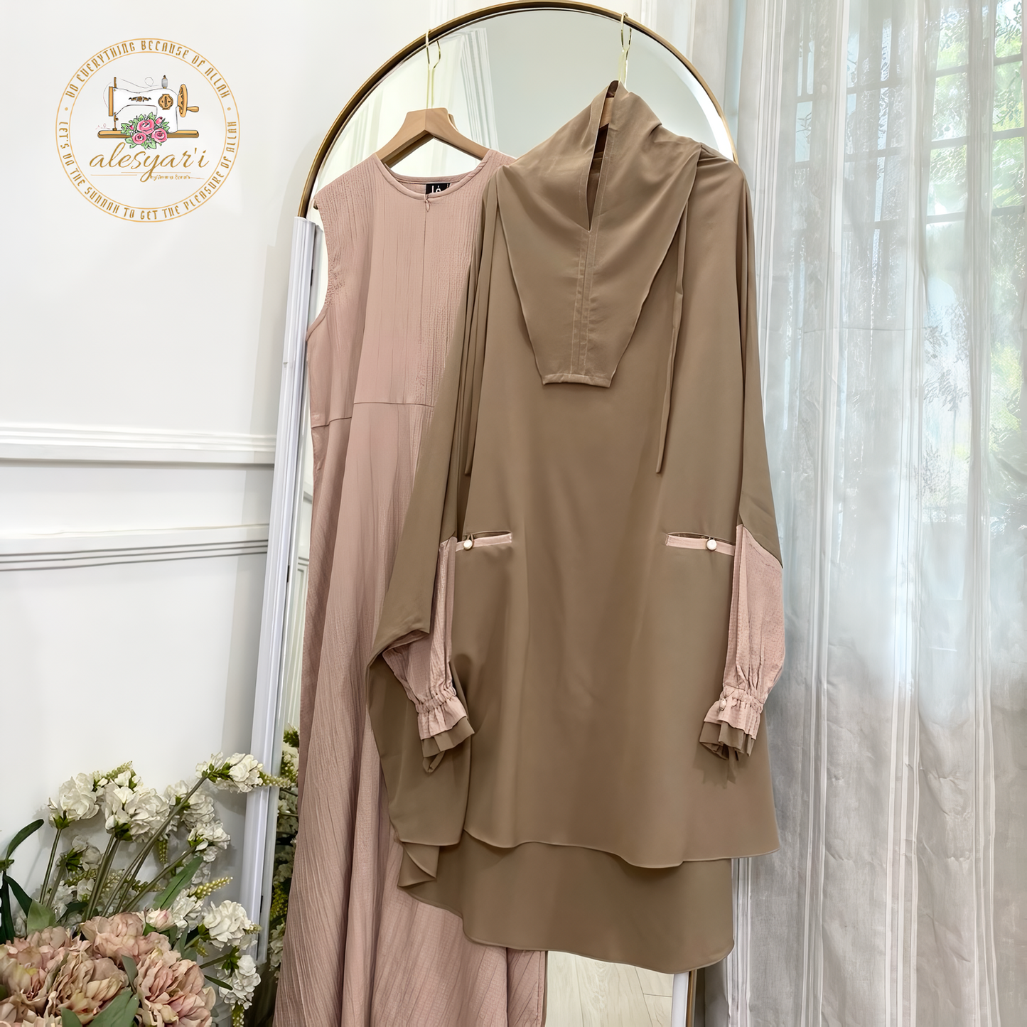 Alesyari Shop I Elegance and Comfort in Our Exclusive Syari Umrah and Hajj Abaya Set