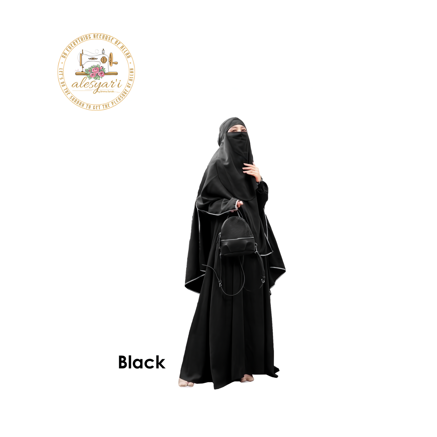 Alesyari Shop I Experience Everyday Elegance A Luxurious and Comfortable Syari Abaya Set