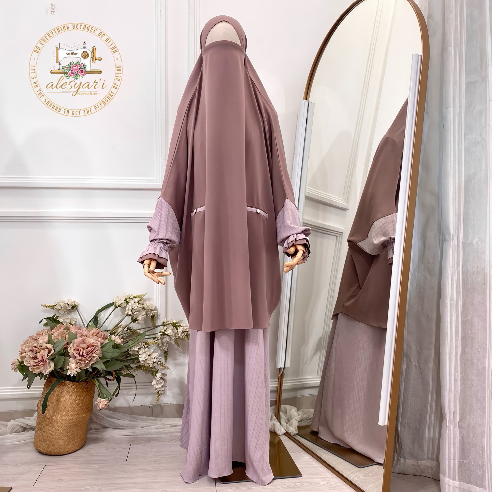 Alesyari Shop I Elegance and Comfort in Our Exclusive Syari Umrah and Hajj Abaya Set