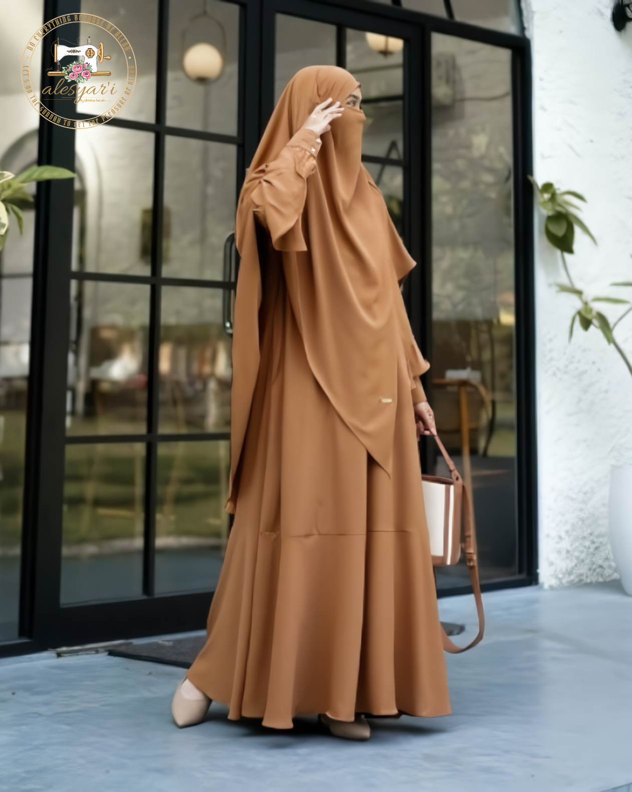 Alesyari Shop I 2024 Ramadan Eid Women Muslim Dubai Abaya Turkey For Party Hijab Dress Fashion Abaya Robe Islamic Clothing