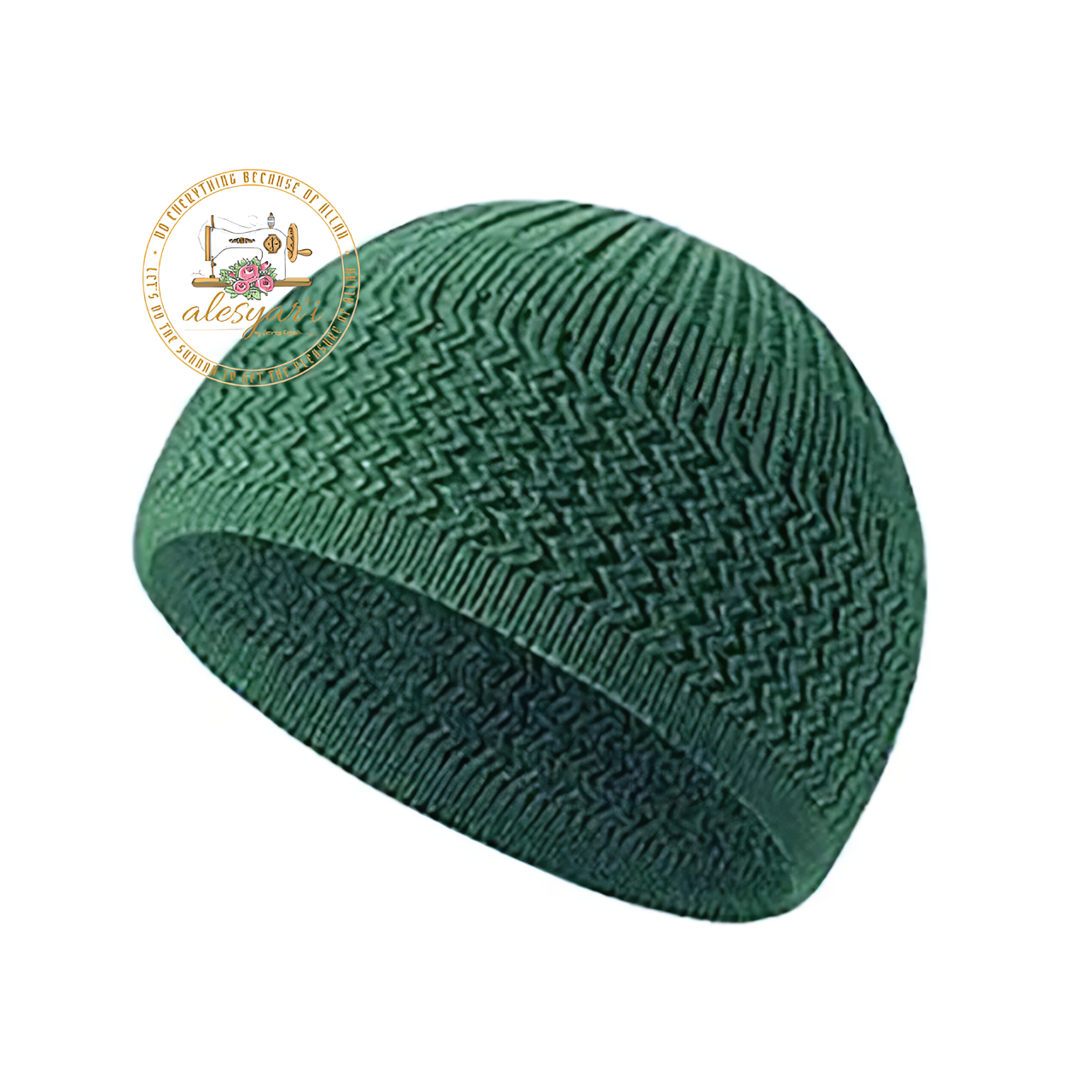 Alesyari Shop I New Winter Warmth: Woolen Muslim Caps for Mosque - Unisex Beanies