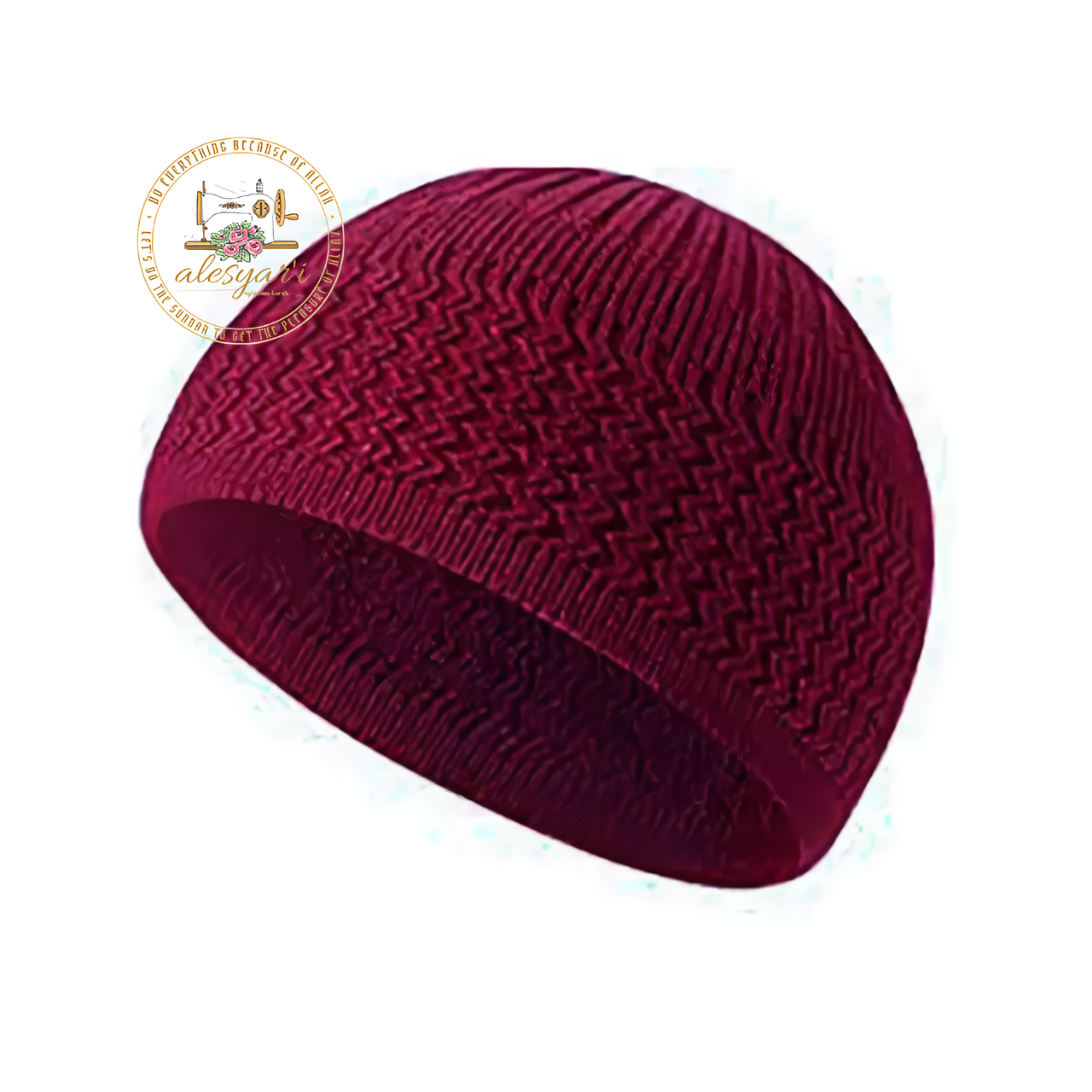 Alesyari Shop I New Winter Warmth: Woolen Muslim Caps for Mosque - Unisex Beanies