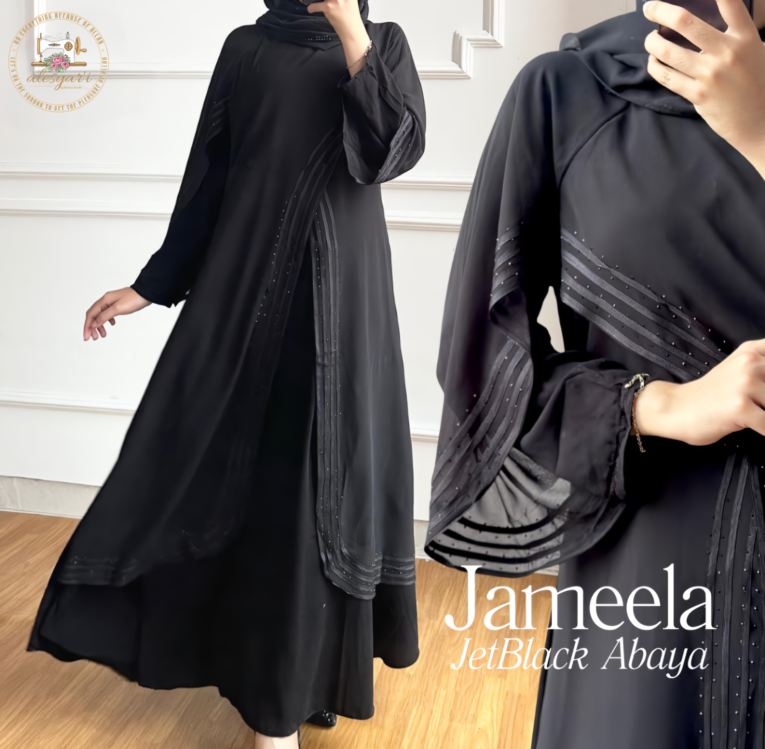 Alesyari Shop I New Design Ramadan Muslim Dresses For Women Elegant Abaya Dubai Luxury Long Dresses Islam Women's Clothing