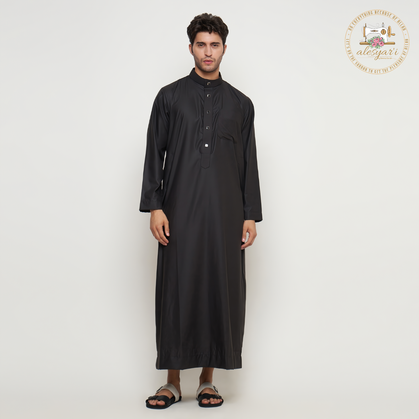 Islamic Jubba Thobe Long Sleeve Robe Shirts Hoodies Saudi Arab Kaftan Long Jubba Thobe Hombre Muslim Men Abaya Clothing