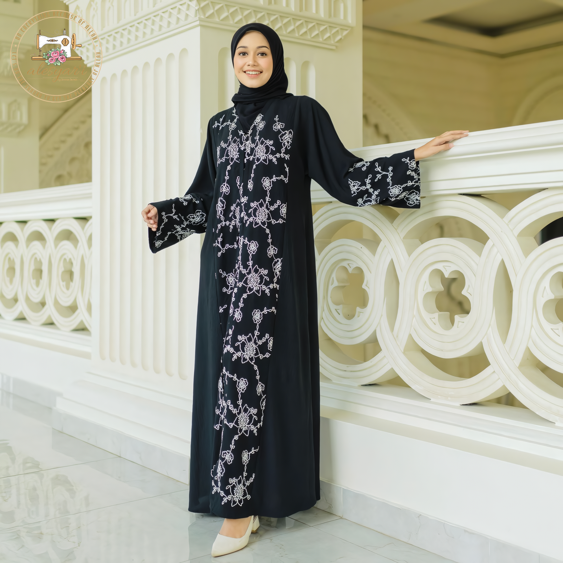 Alesyari Shop I 2024 New Muslim For Women Abaya Kimono Elegant Dress Hijab Turkey Kaftan Islam Clothing Arab Maxi Robe