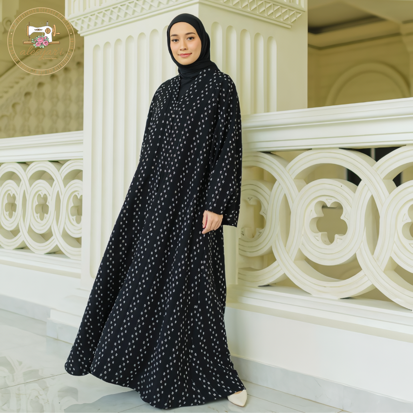 Alesyari Shop I 2024 New Muslim For Women Abaya Kimono Elegant Dress Hijab Turkey Kaftan Islam Clothing Arab Maxi Robe