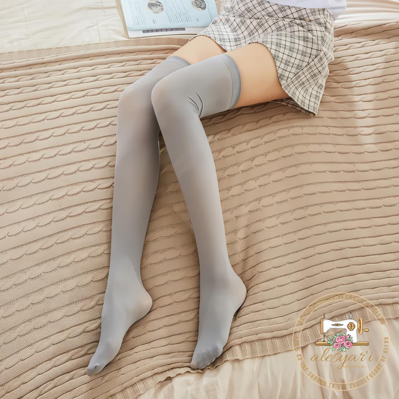 Alesyar'i Shop I Flash Traceless Crotch Ultra-Thin Seamless Pantyhose: Sexy Transparent Silk Hosiery