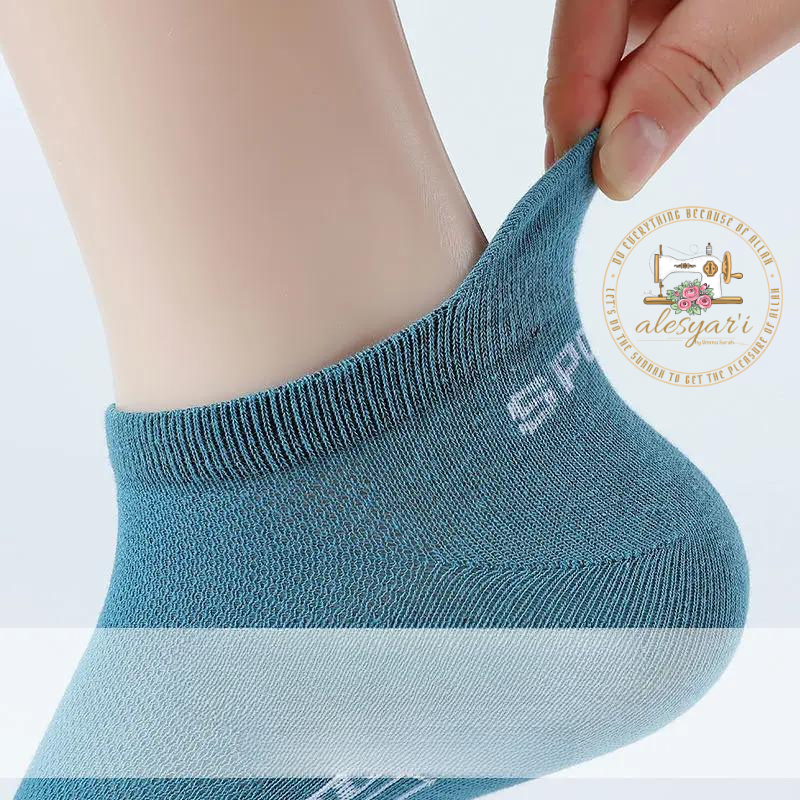 Alesyar'i Shop I 10 Pairs/Lot: High-Quality Men's Ankle Socks - Breathable Cotton, Mesh Design, Casual Athletic Style for a Cool and Comfortable Summer, Thin Cut Short Socks