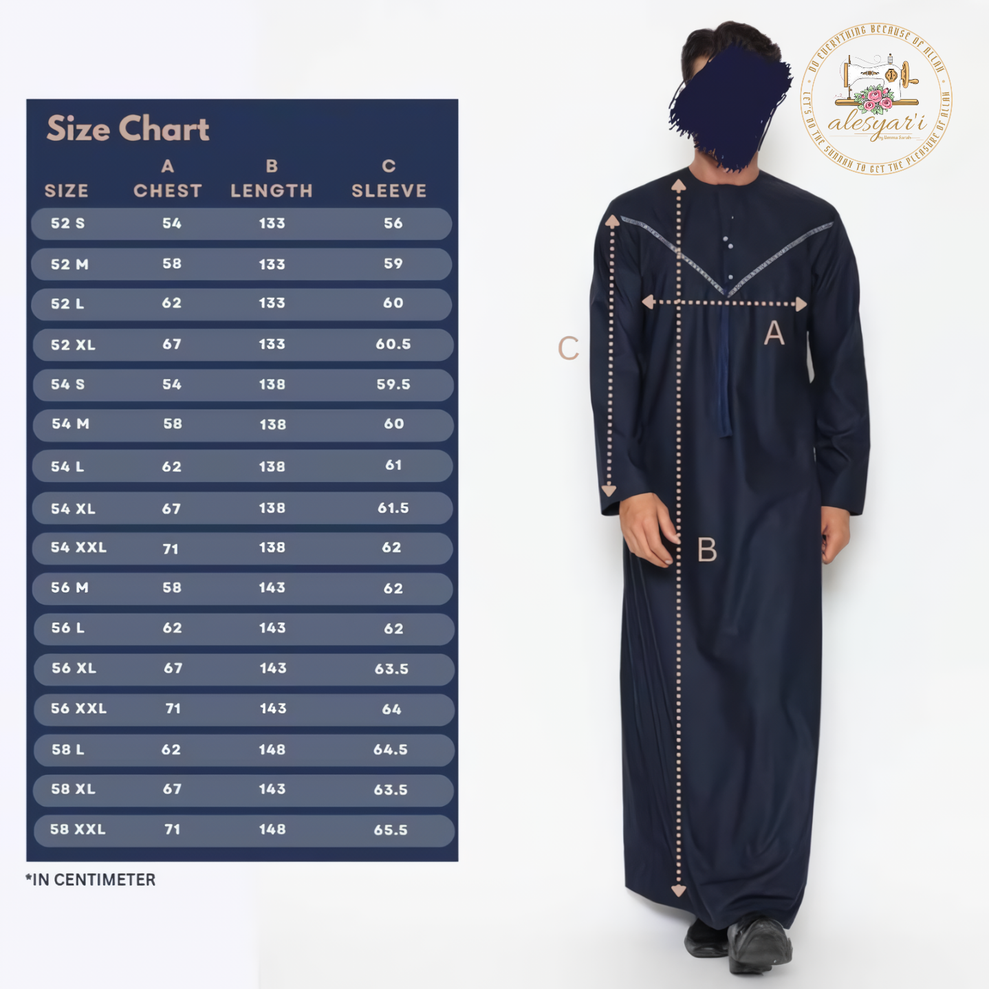 Alesyari Shop I 2024 Summer New Kaftan Muslim Men Short Sleeve Embroidery Loose Breathable Casual Robe Islamic Abaya