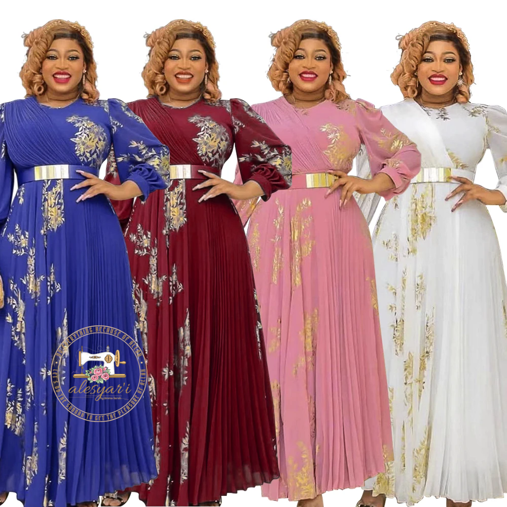 Alesyari Shop I Chic and Elegant Plus Size Maxi Dresses for Evening Parties - Embrace Style with Muslim Chiffon Kaftans