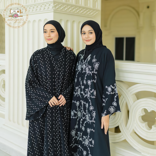 Alesyari Shop I 2024 New Muslim For Women Abaya Kimono Elegant Dress Hijab Turkey Kaftan Islam Clothing Arab Maxi Robe