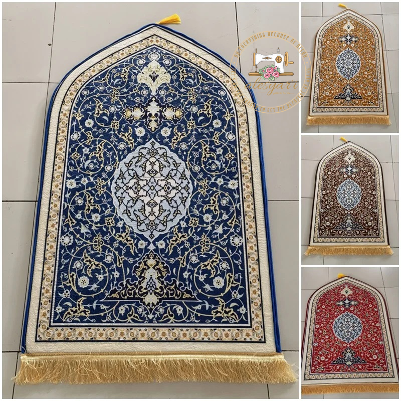 Alesyari Shop I Enhance Your Ramadan Experience with Our Exclusive Printed Prayer Mat – A Flannel Carpet Designed for Worship