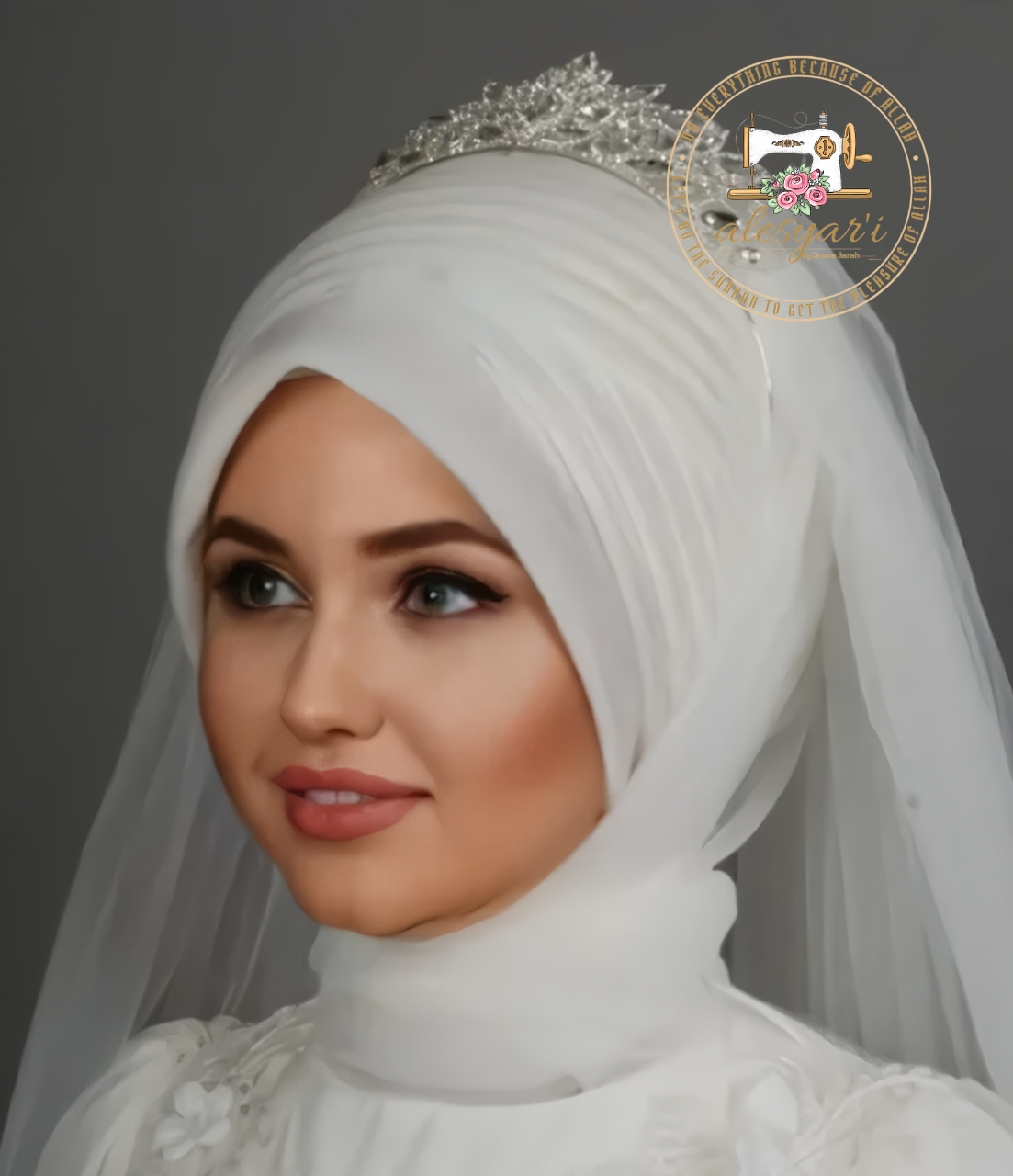 Alesyari Shop I Headscarf Muslim Women Scarf for Women Fashion Shawl Scarf Hand Embroidered Practical Wrap Turbante DUBAI ARAB