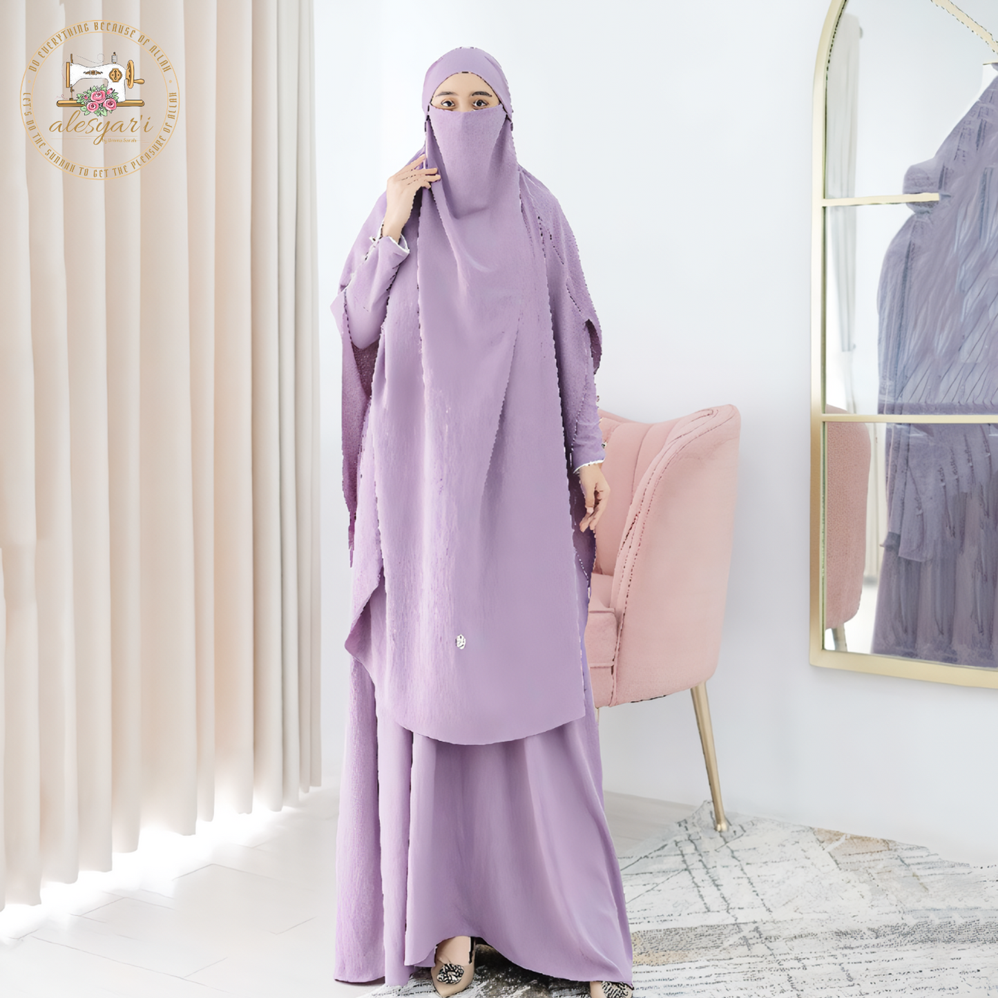 Alesyari Shop I Plain Abaya Ramadan Eid Butterfly Sleeve Muslim Long Dress Inside Belt Women Party Gowns Dubai Turkey Kaftan Islamic Clothing