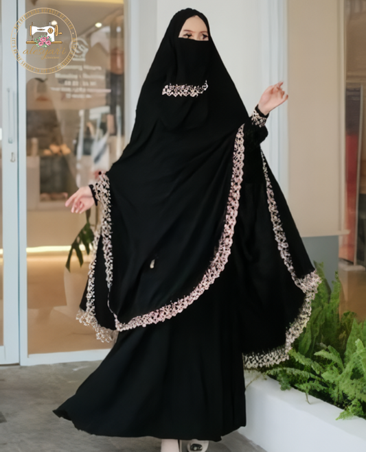 Alesyari Shop I 2024 Women Muslim Long Dress Full Sleeve Maxi Dresses Dubai Abaya IsIamic Clothing Hijab Vestidos Robe Autumn Fashion