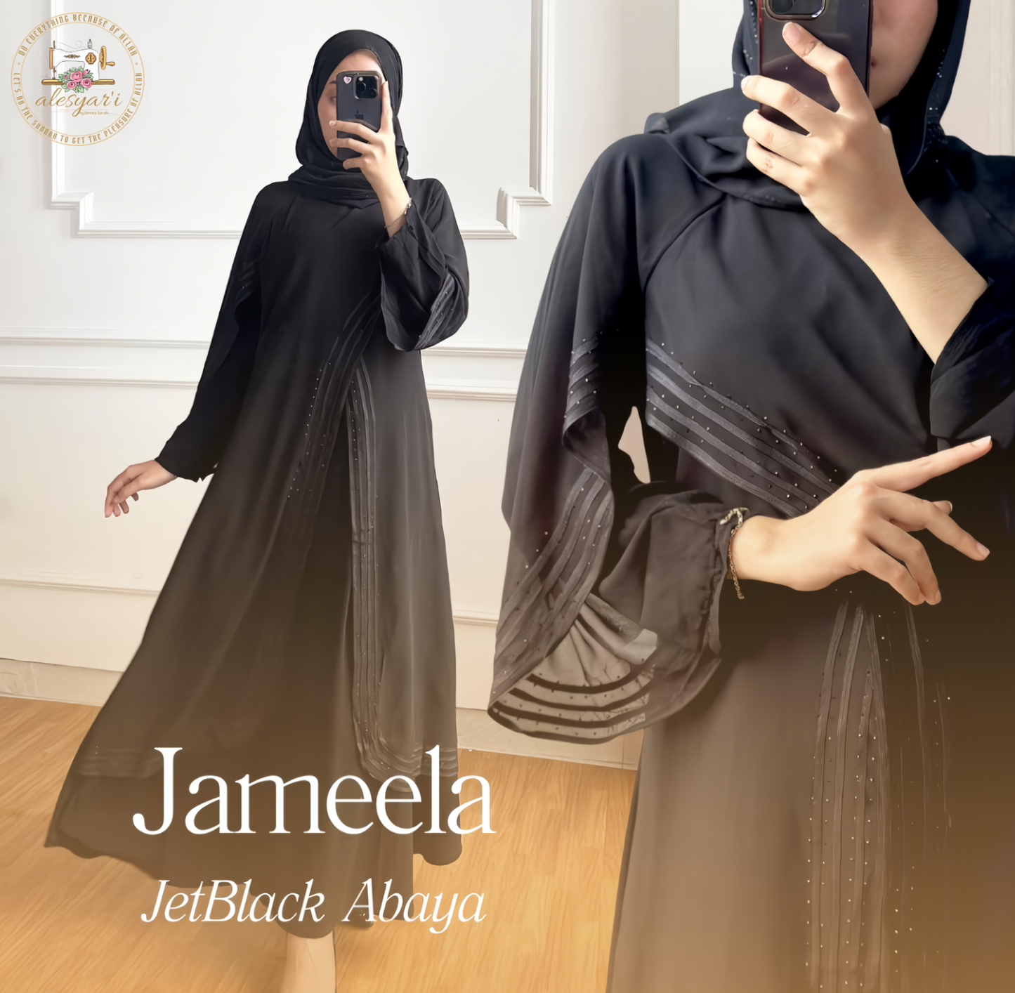 Alesyari Shop I New Design Ramadan Muslim Dresses For Women Elegant Abaya Dubai Luxury Long Dresses Islam Women's Clothing