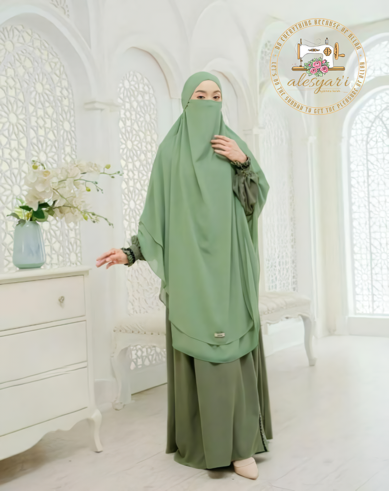 Alesyari Shop I New Coming 2024 Ramadan Abaya Muslim Hijab Dress Turkey Kaftan Caftan Muslim For Women Service Clothing Robe