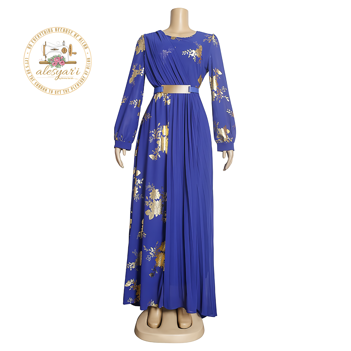 Alesyari Shop I Chic and Elegant Plus Size Maxi Dresses for Evening Parties - Embrace Style with Muslim Chiffon Kaftans