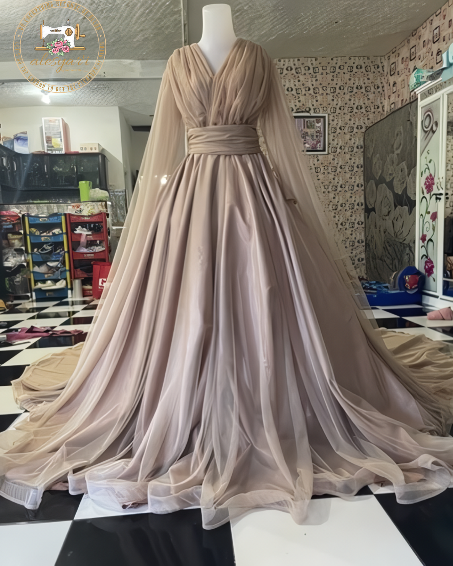 Alesyari Shop I Exquisite Prom Dresses Off The Shoulder Evening Party Dresses Long Prom Gown 2024