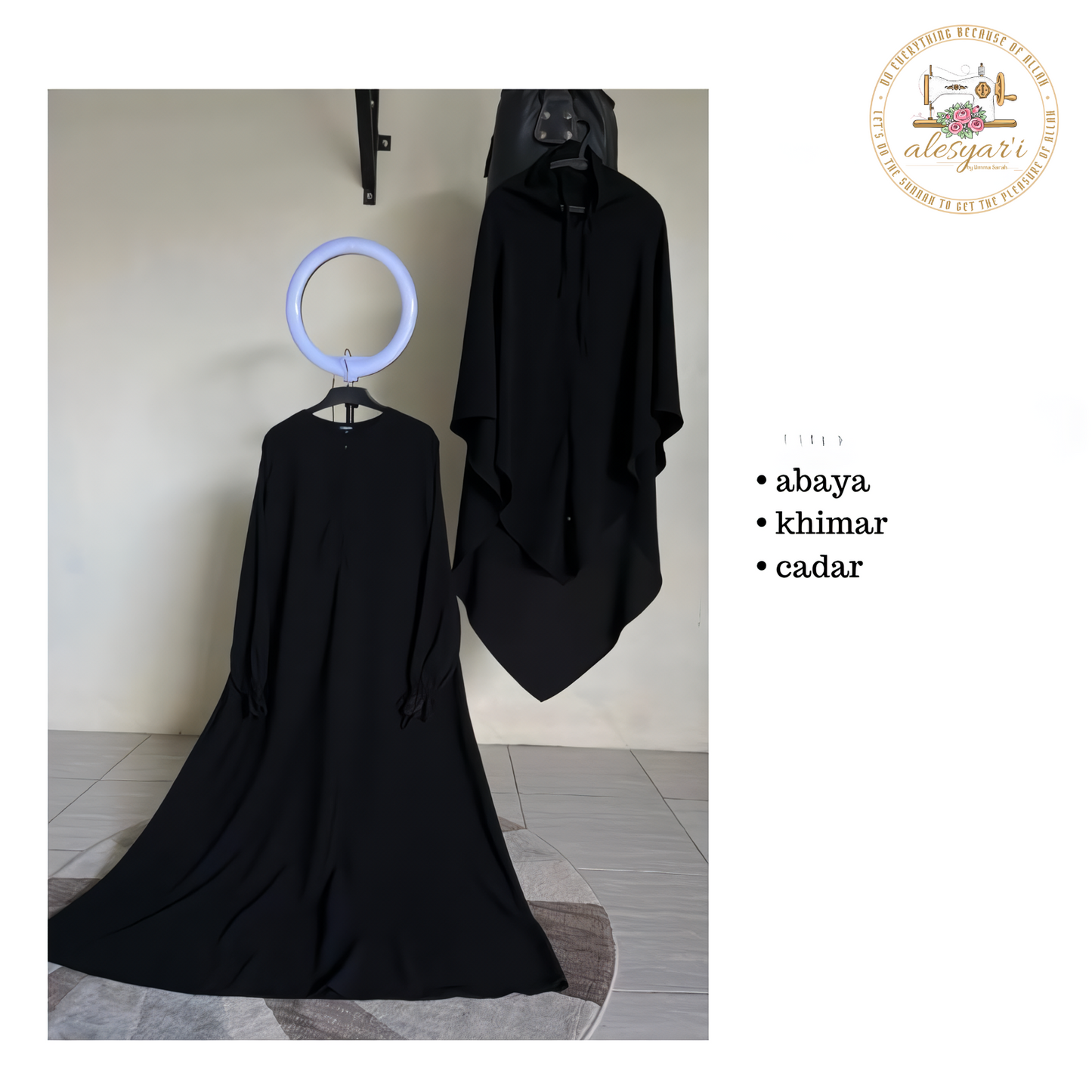 Alesyari Shop I New Design Ramadan Muslim Dresses For Women Elegant Front Zipper Nida Abaya Dubai Luxury Long Dresses Islam Women's Clothing