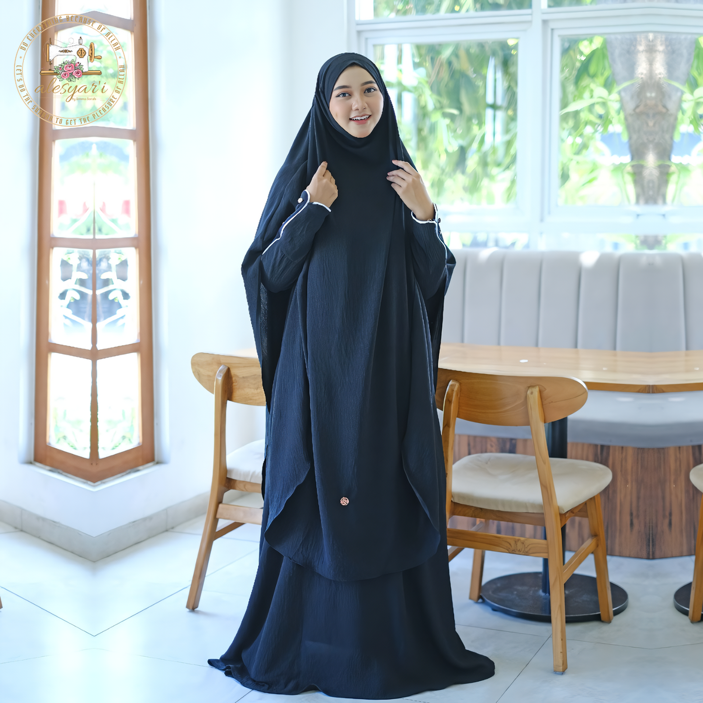 Alesyari Shop I Plain Abaya Ramadan Eid Butterfly Sleeve Muslim Long Dress Inside Belt Women Party Gowns Dubai Turkey Kaftan Islamic Clothing