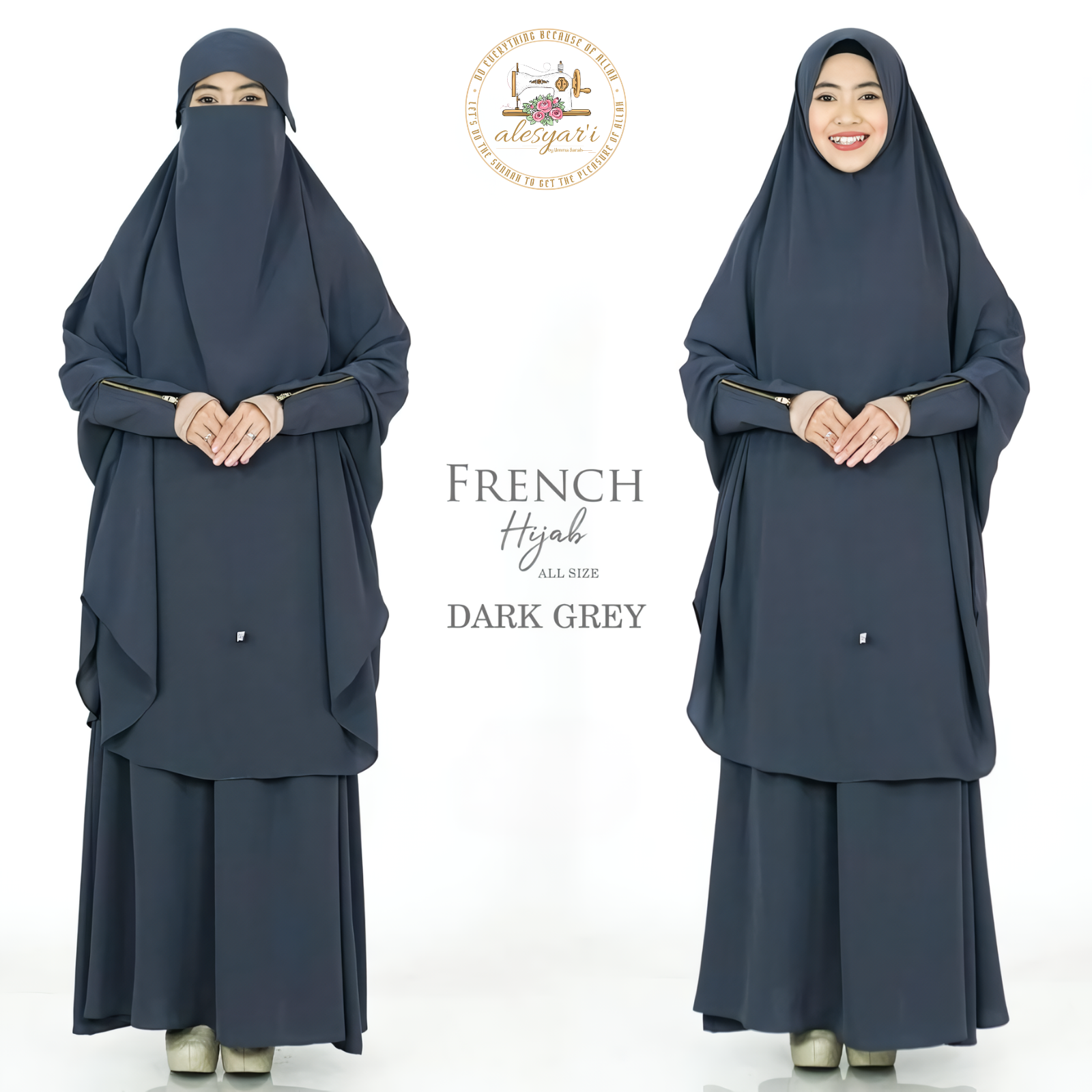 Alesyari Shop I Ramadan Eid Sets Djellaba Muslim Dress Dubai Fashion Islamic Suits Abaya Muslim Robes Islam Robe