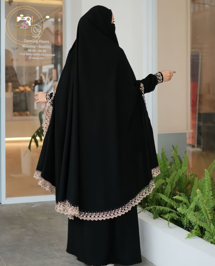 Alesyari Shop I 2024 Women Muslim Long Dress Full Sleeve Maxi Dresses Dubai Abaya IsIamic Clothing Hijab Vestidos Robe Autumn Fashion