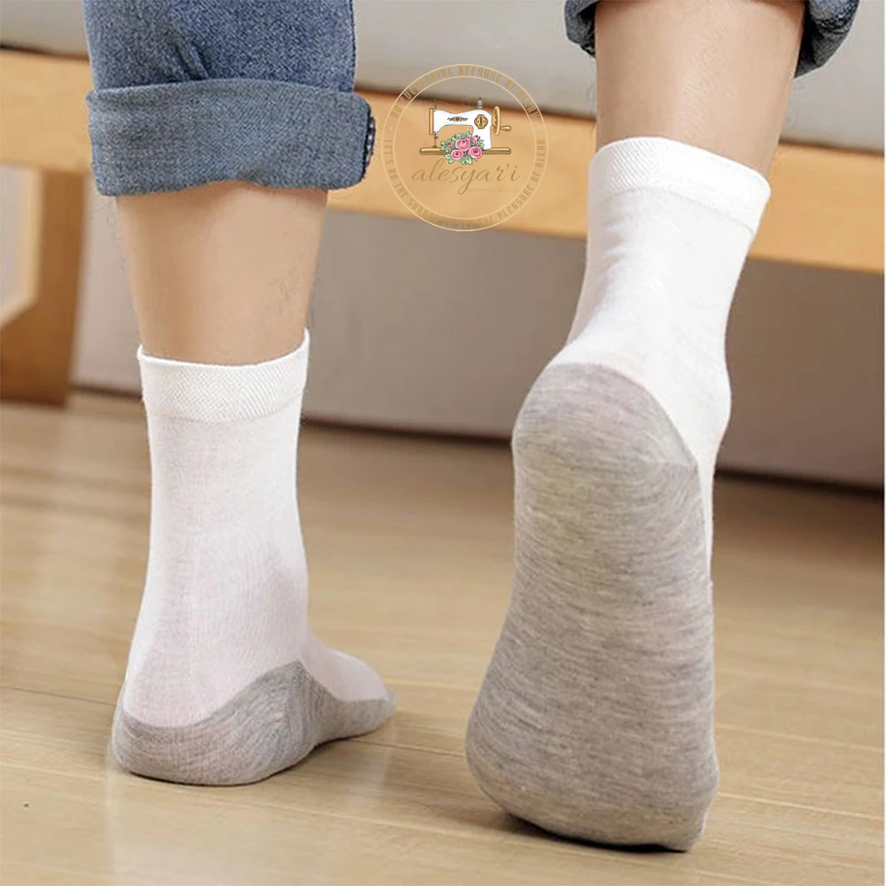 Alesyari Shop I 10 Pairs of Autumn-Winter Thicken Mid-Length Cotton Socks for Men – Deodorant, Sweat-Absorbing, and Casual Sport Comfort