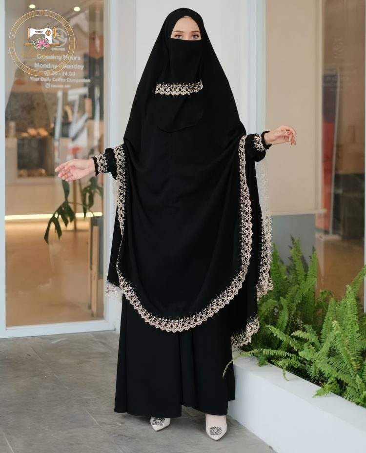 Alesyari Shop I 2024 Women Muslim Long Dress Full Sleeve Maxi Dresses Dubai Abaya IsIamic Clothing Hijab Vestidos Robe Autumn Fashion