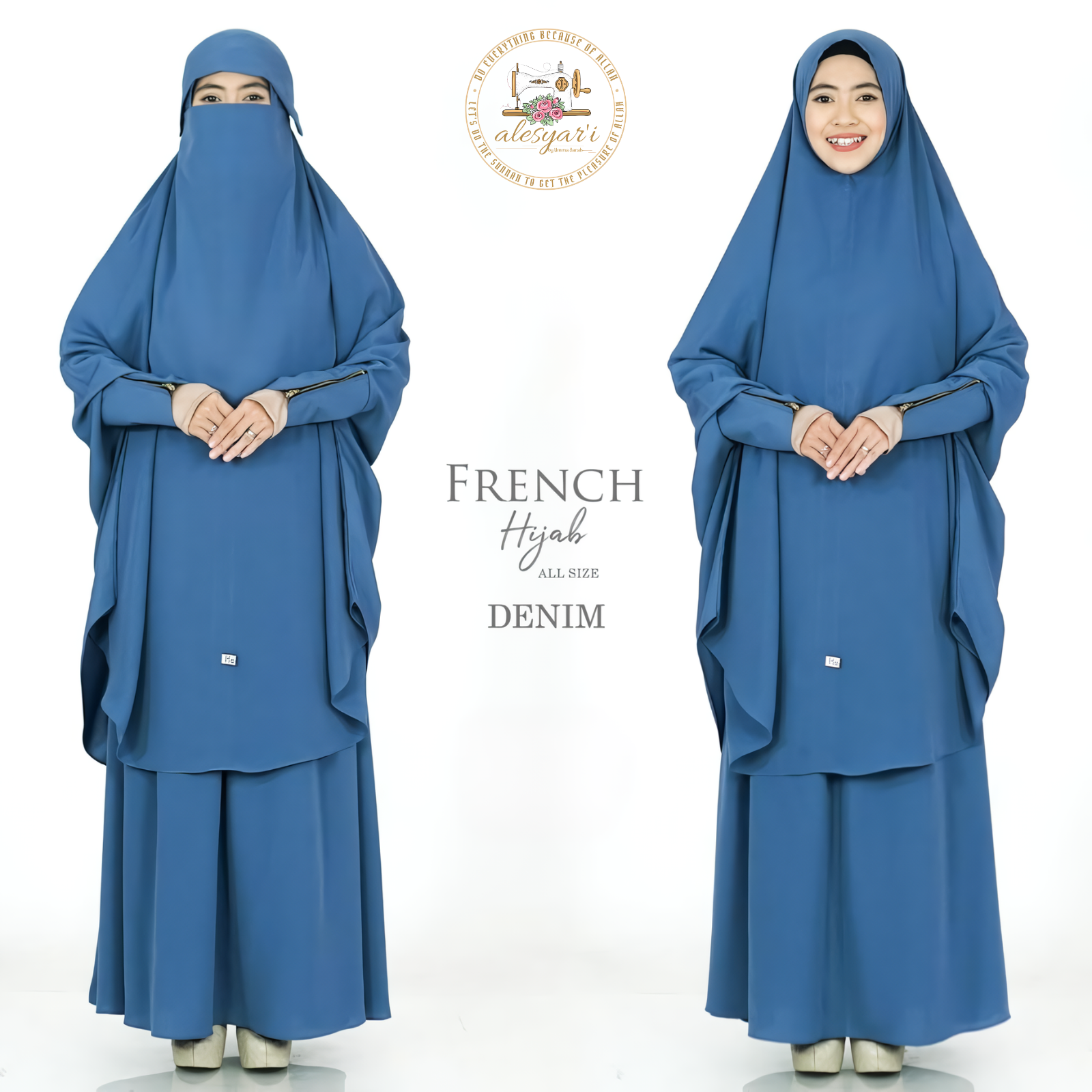 Alesyari Shop I Ramadan Eid Sets Djellaba Muslim Dress Dubai Fashion Islamic Suits Abaya Muslim Robes Islam Robe