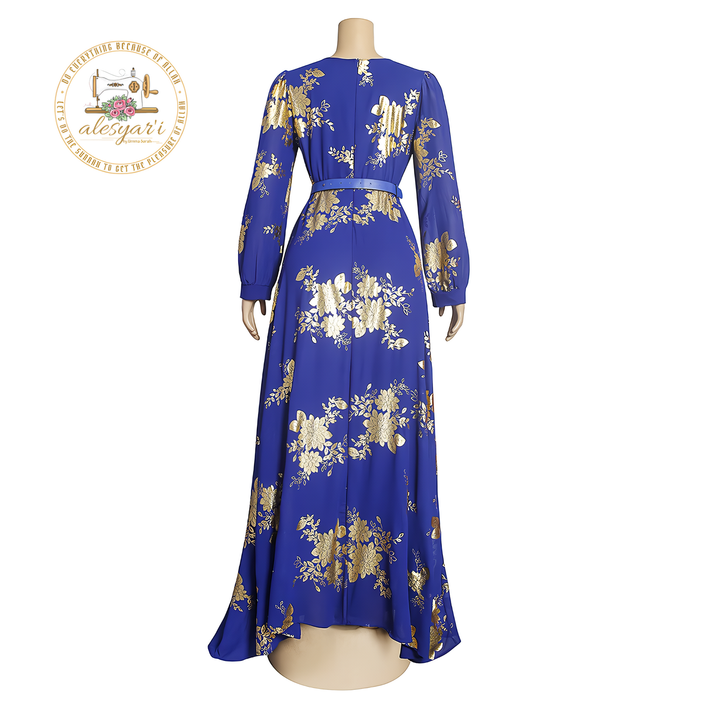 Alesyari Shop I Chic and Elegant Plus Size Maxi Dresses for Evening Parties - Embrace Style with Muslim Chiffon Kaftans