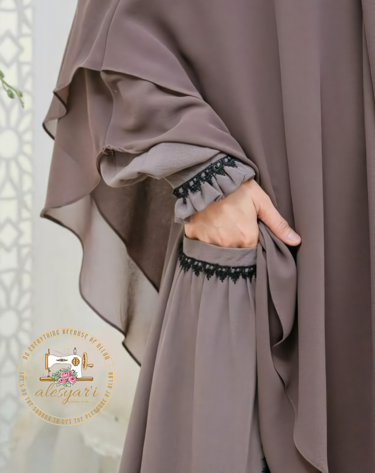 Alesyari Shop I New Coming 2024 Ramadan Abaya Muslim Hijab Dress Turkey Kaftan Caftan Muslim For Women Service Clothing Robe