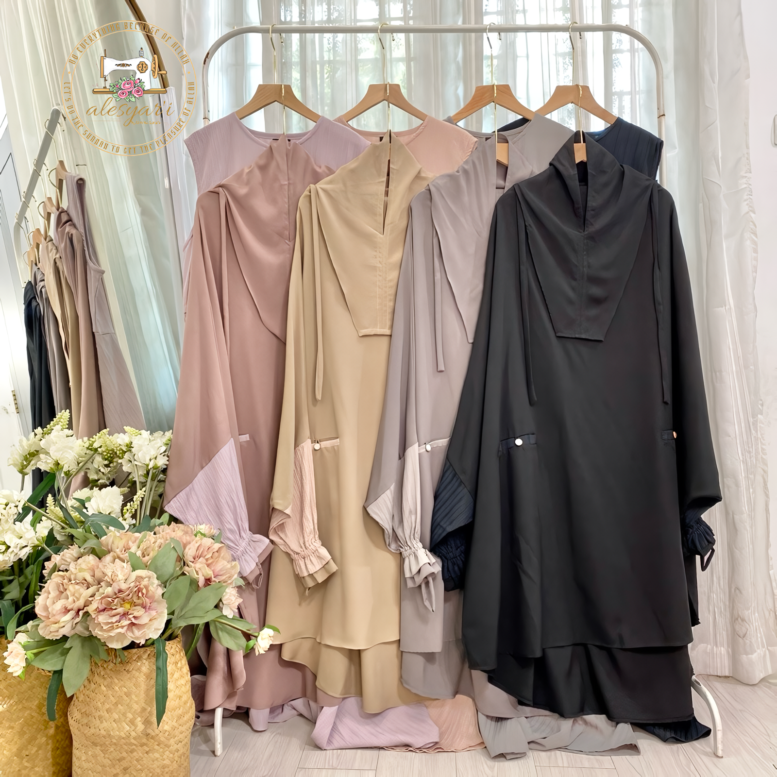 Alesyari Shop I Elegance and Comfort in Our Exclusive Syari Umrah and Hajj Abaya Set