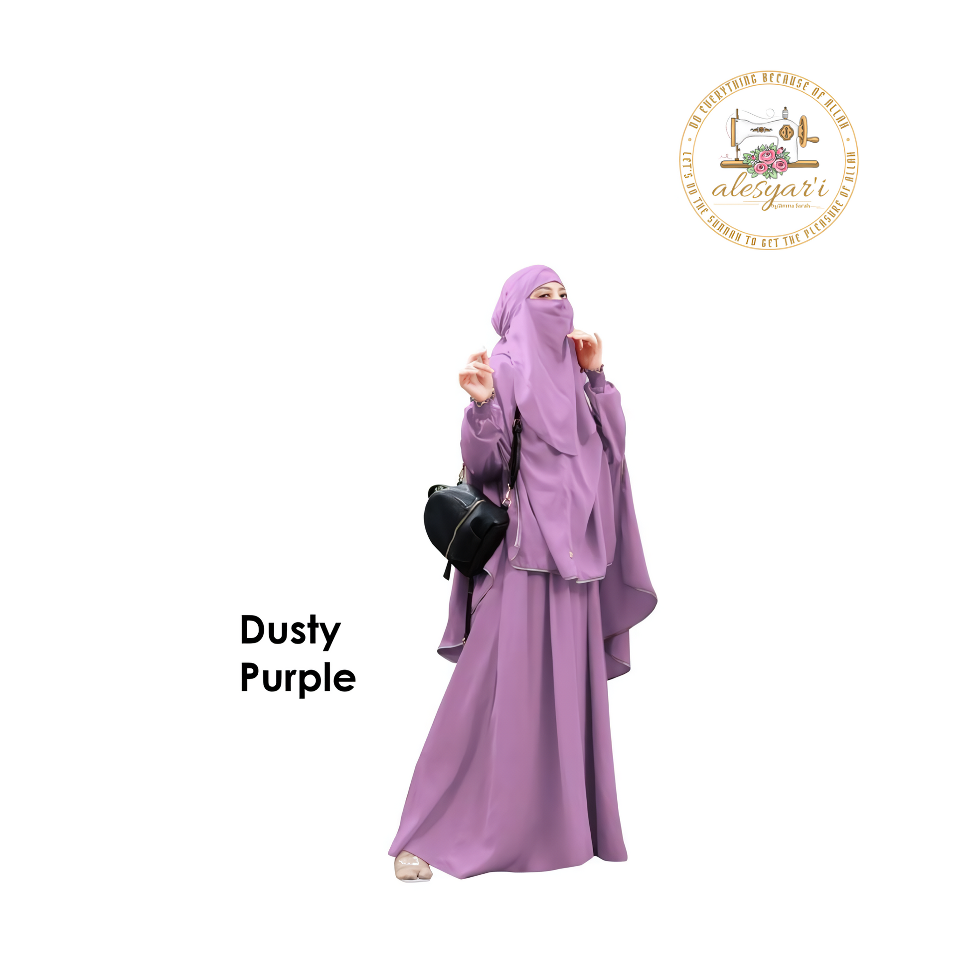 Alesyari Shop I Experience Everyday Elegance A Luxurious and Comfortable Syari Abaya Set