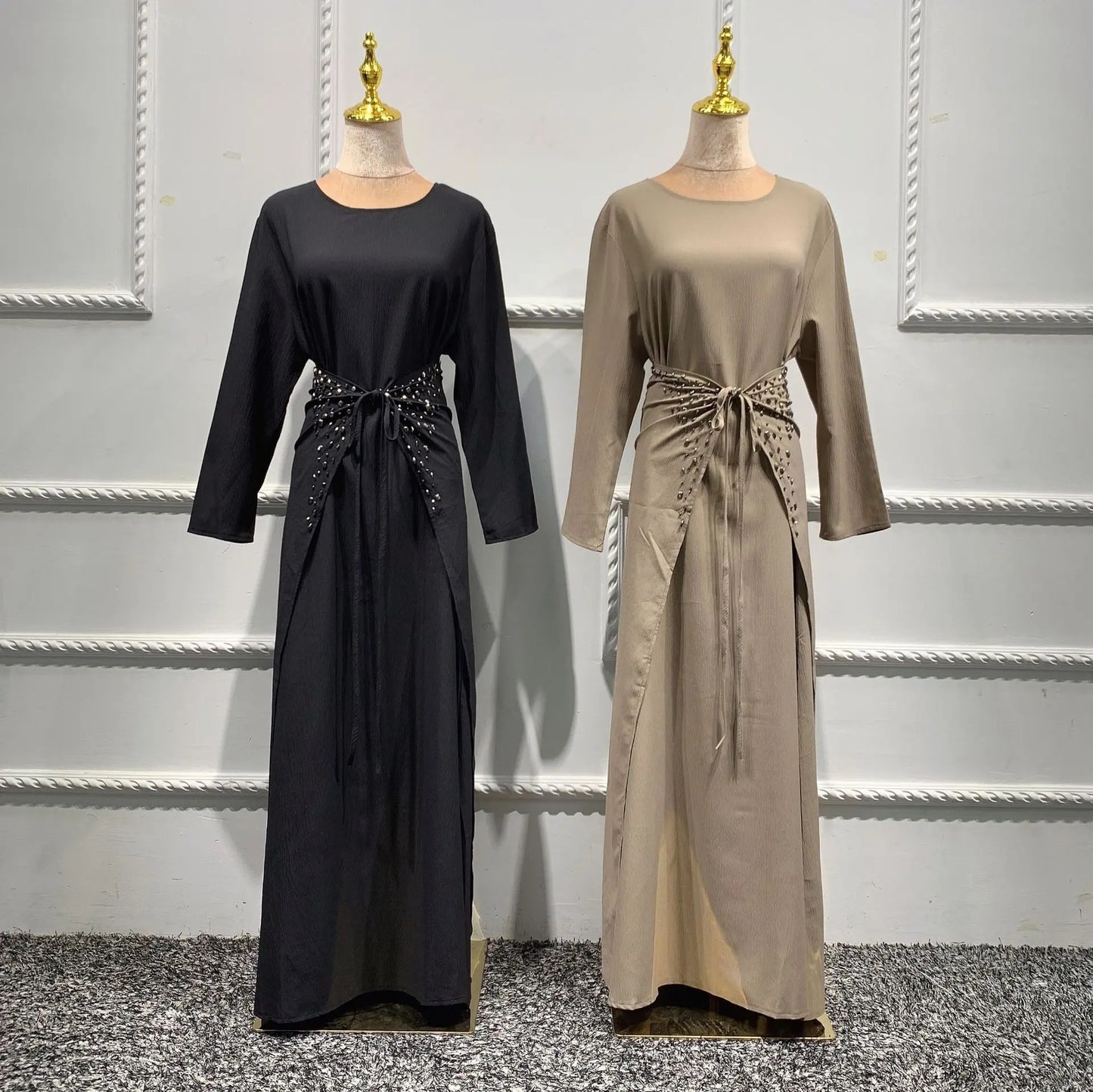 Alesyari Shop I Discover our Versatile 3-Piece Bangladeshi Abaya Set for Muslim Women