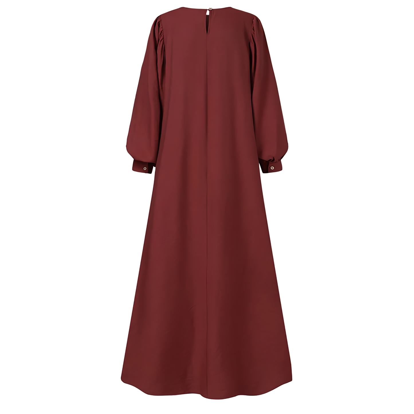 Alesyari Shop I Retro Abaya: Stylish Long Sleeve Muslim Dress