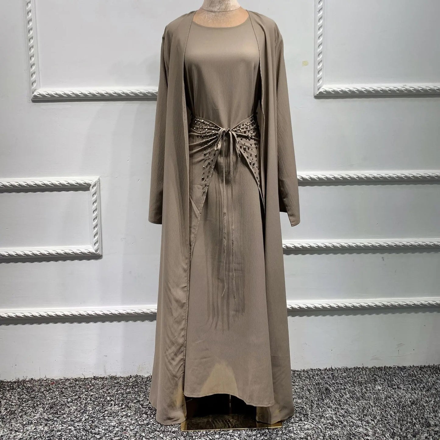 Alesyari Shop I Discover our Versatile 3-Piece Bangladeshi Abaya Set for Muslim Women