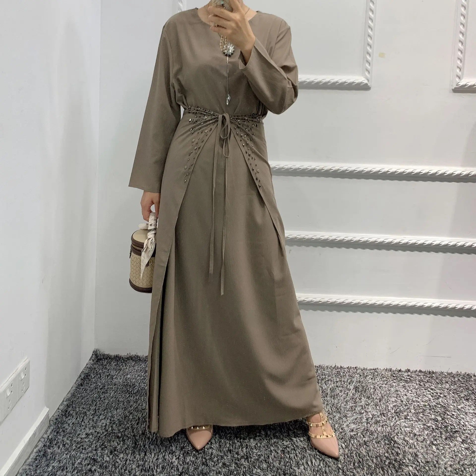 Alesyari Shop I Discover our Versatile 3-Piece Bangladeshi Abaya Set for Muslim Women