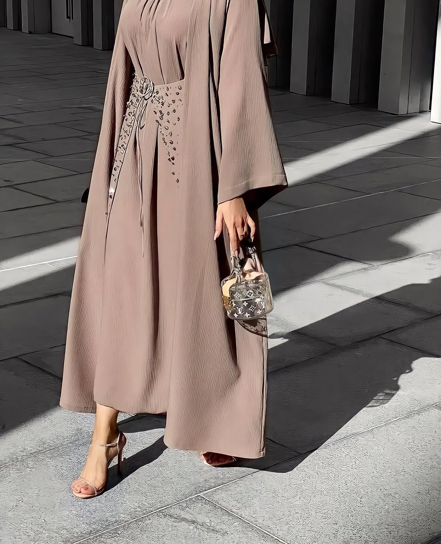 Alesyari Shop I Discover our Versatile 3-Piece Bangladeshi Abaya Set for Muslim Women