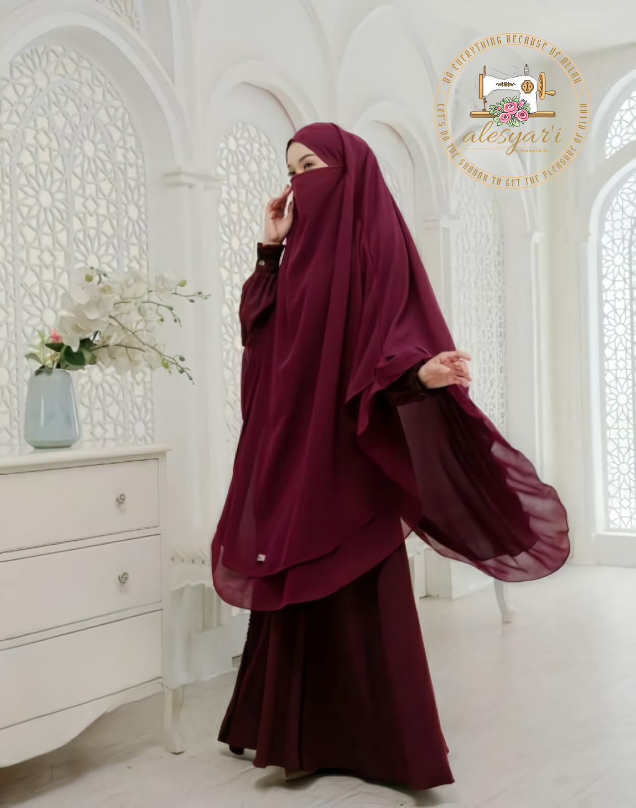 Alesyari Shop I New Coming 2024 Ramadan Abaya Muslim Hijab Dress Turkey Kaftan Caftan Muslim For Women Service Clothing Robe